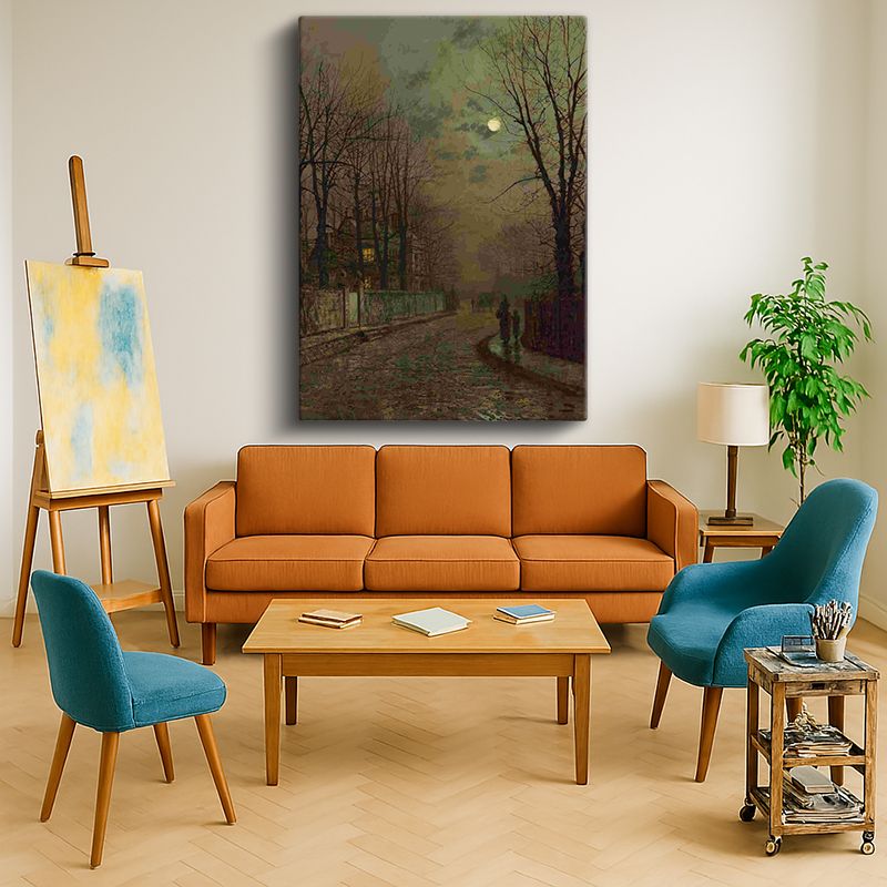 Ressam Kanvas Tablo 75